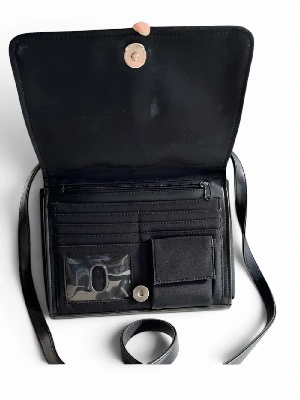 Nine West Black Messenger Crossbody